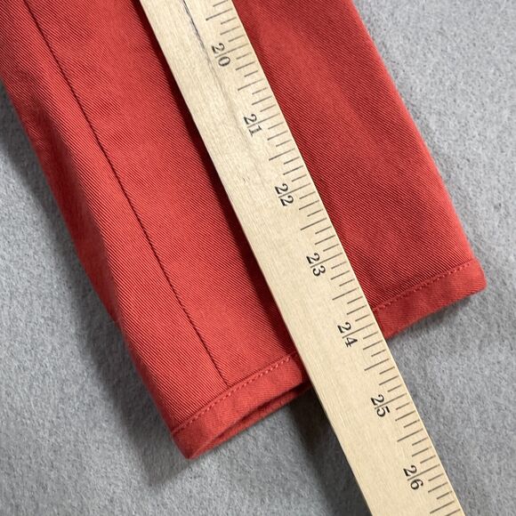 Pendleton Jacket Women Large Twill Laguna Orange Button Front Long Sleeve Casual - Picture 8 of 11